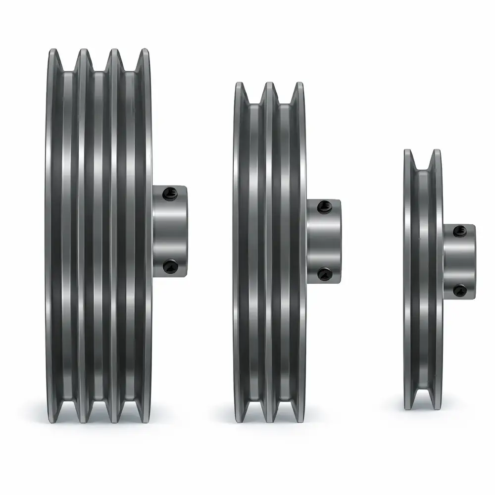 A Belt V Pulleys