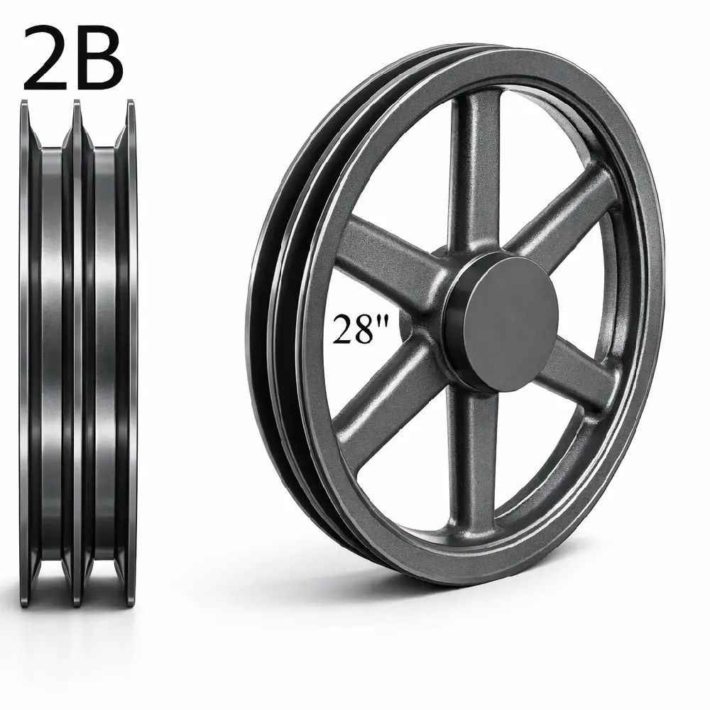 28 Inch B Belt 2B Pulley