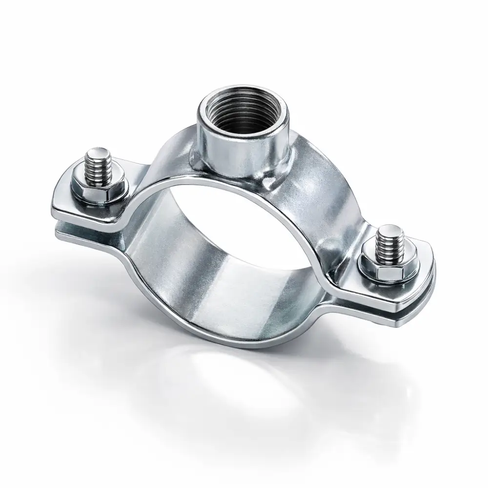 Fixed Pipe Clamp 10 Inch 0.75 Inch Point