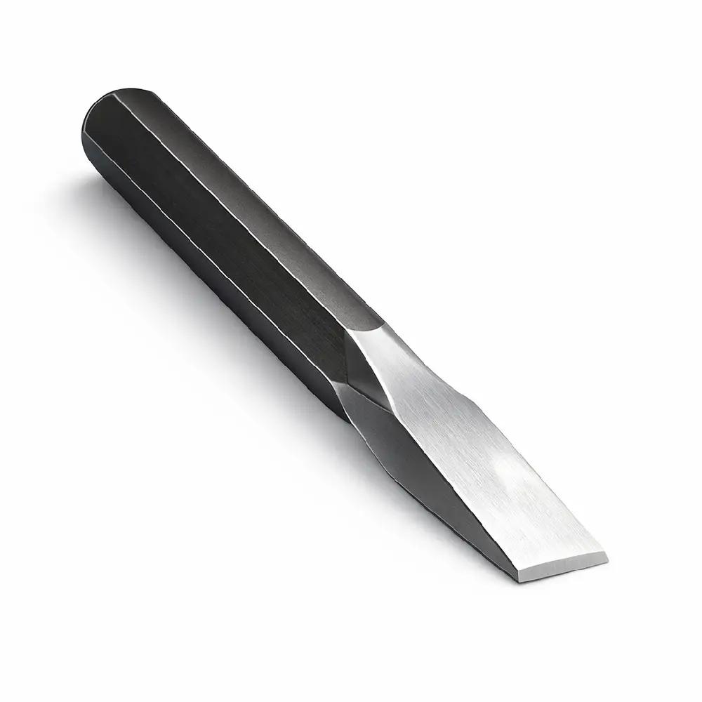 4 Inch Hex Rod Iron Chisel