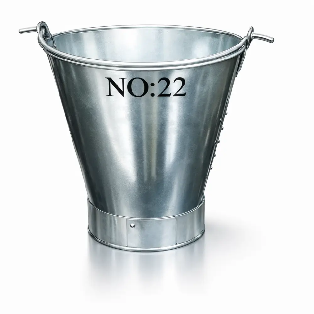 Galvanized Iron Bucket 22 No