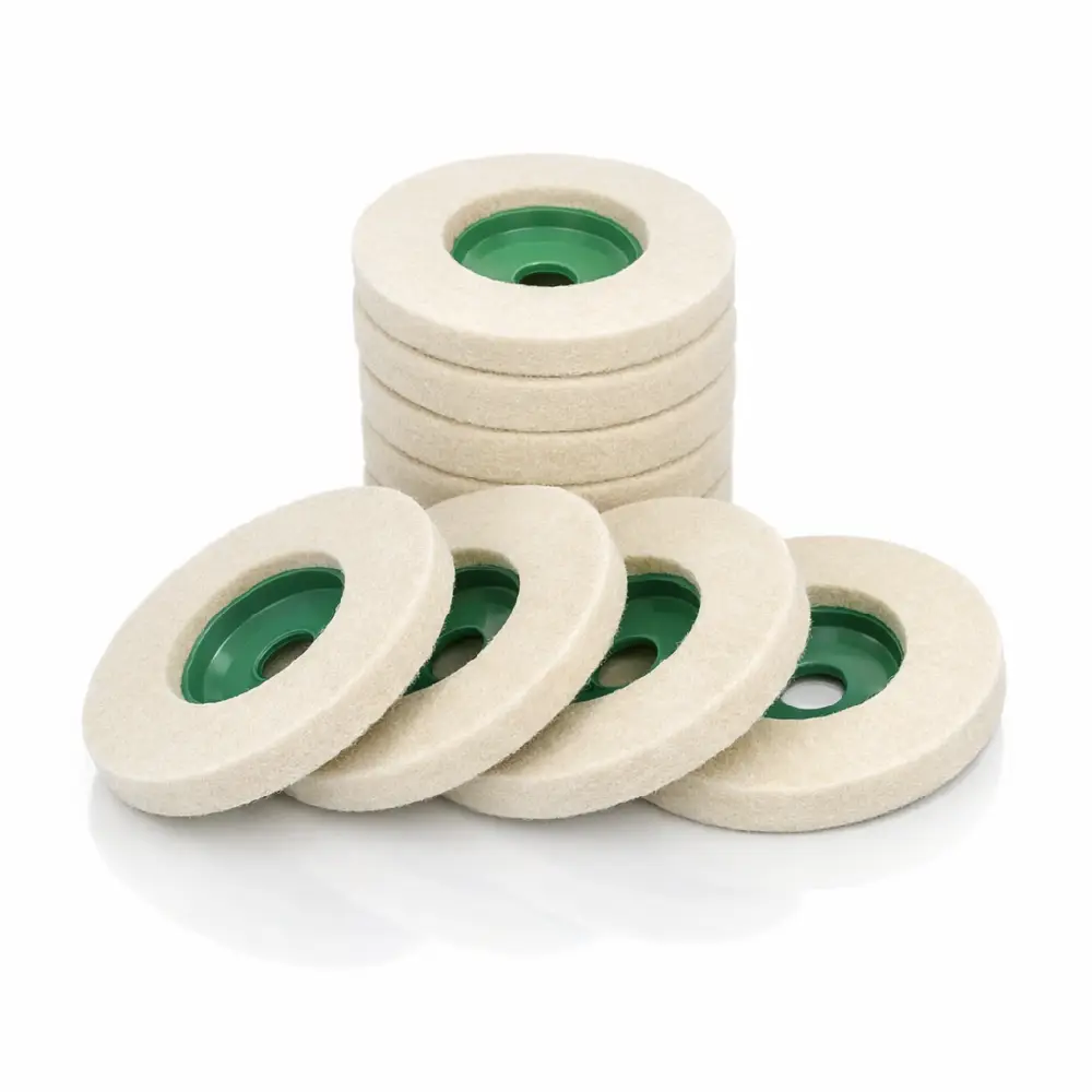 Angle Grinder Wool Buffing Wheel 4 Inch