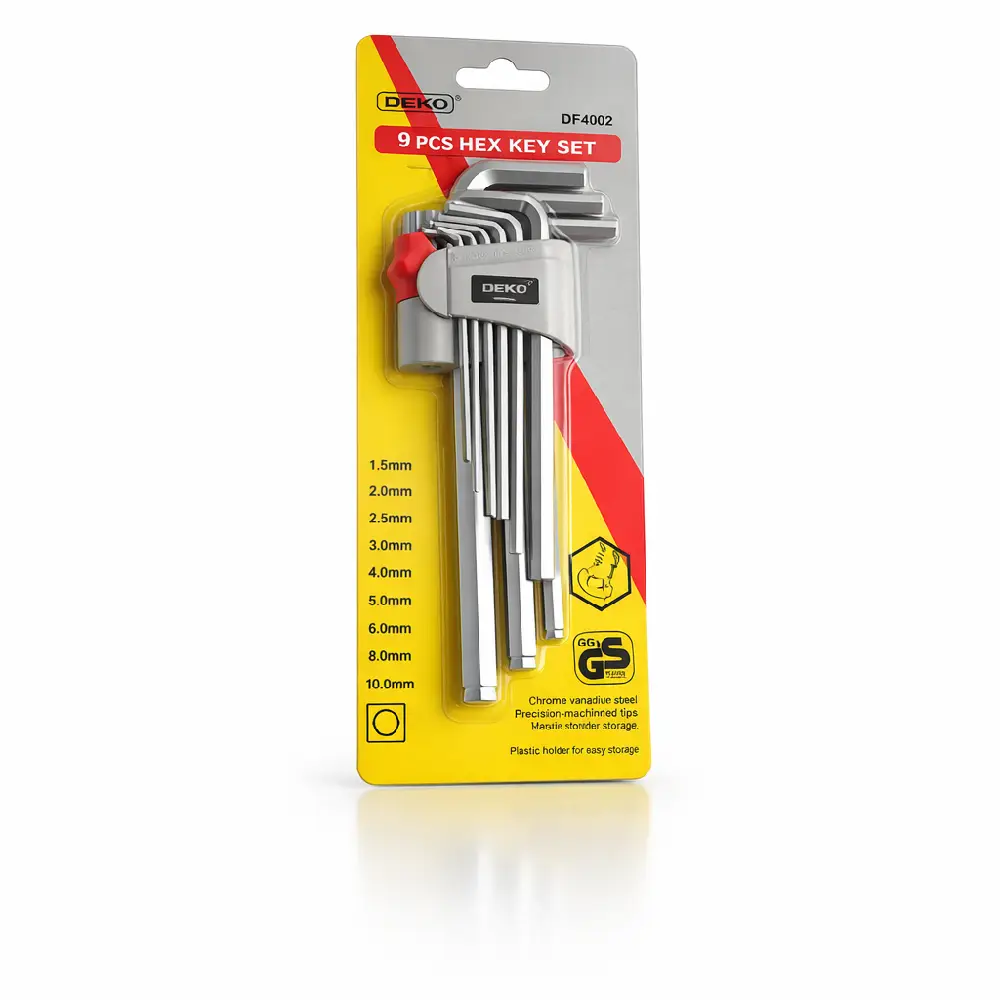 Allen Key Set Long Denfos