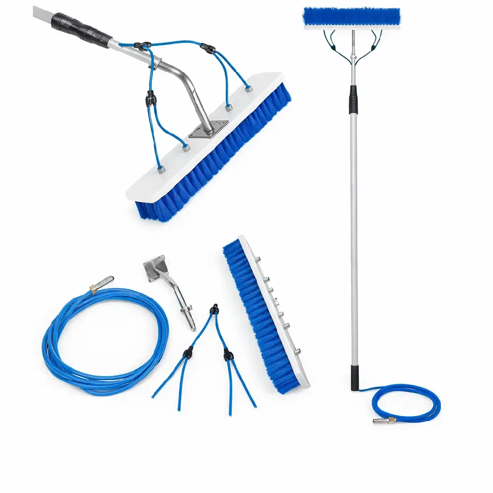 Solar Panel Cleaning Brush Kit