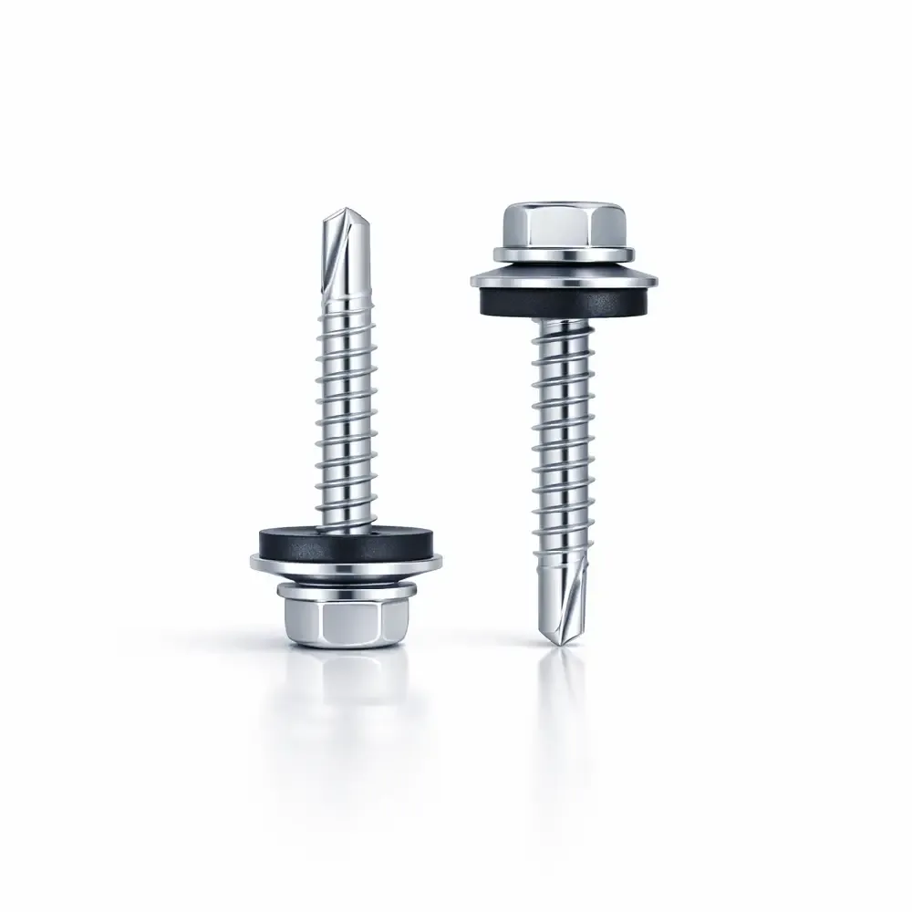 Hex Head Drive Self-Drilling Screws 08 No.