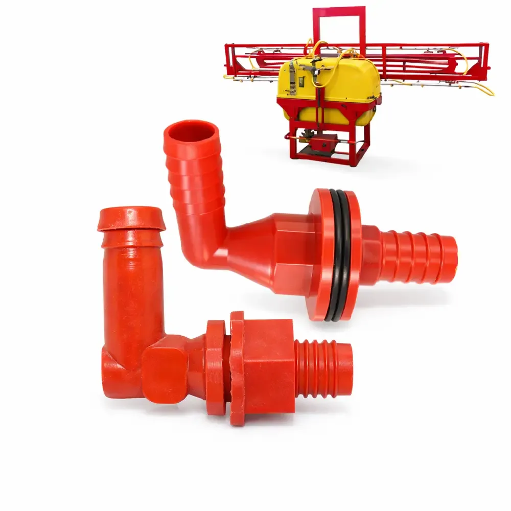Boom Sprayer Tank Bulkhead Elbow Fitting