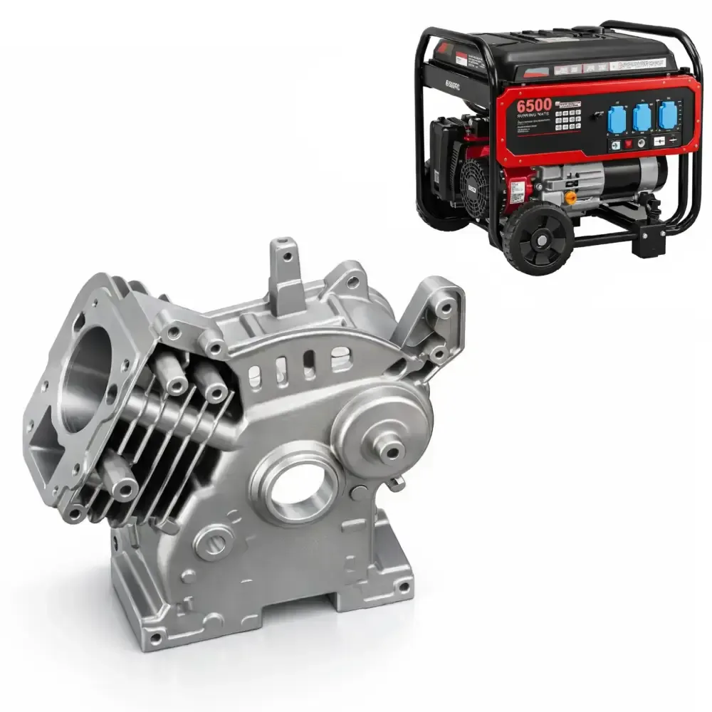 Portable Generator 6500 Watt Crankcase Engine Block