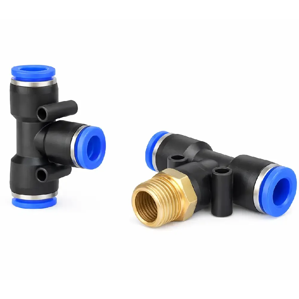 Pneumatic Tee Thread Fittings