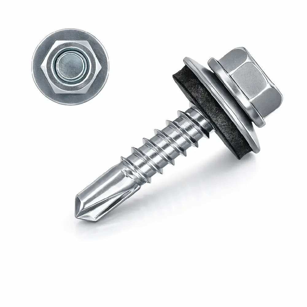 Hex Head Drive Self Drilling Screws 14 No