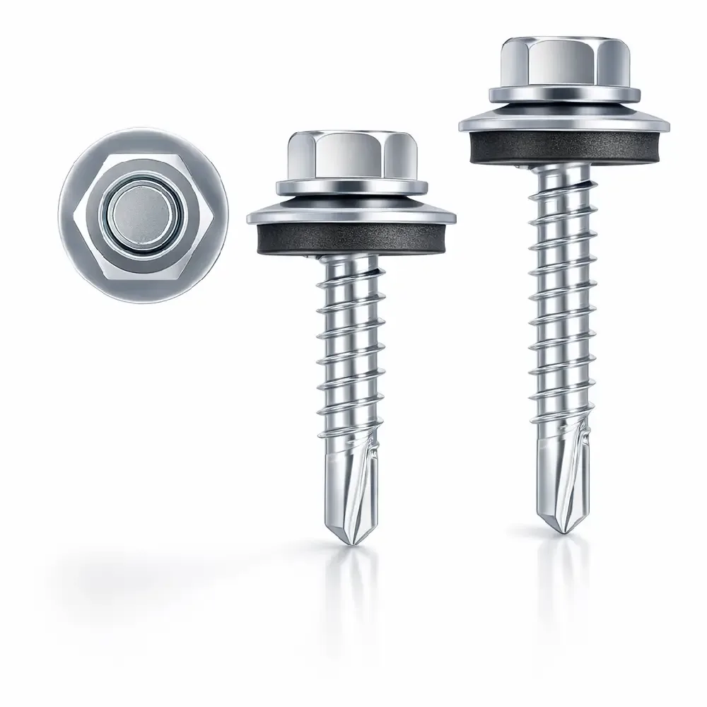 Hex Head Drive Self-Drilling Screws 10 No.