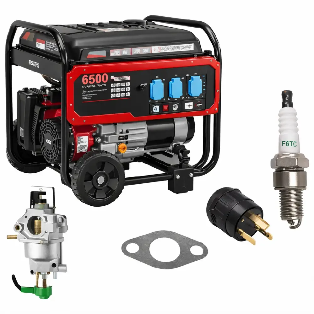 Portable 6500 Watt Generator and Parts