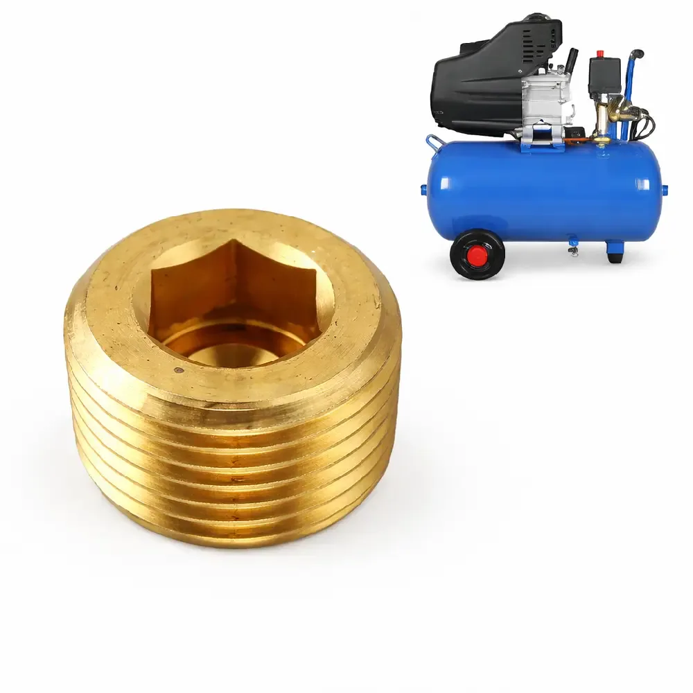 Air Compressor Control Valve Side Plug