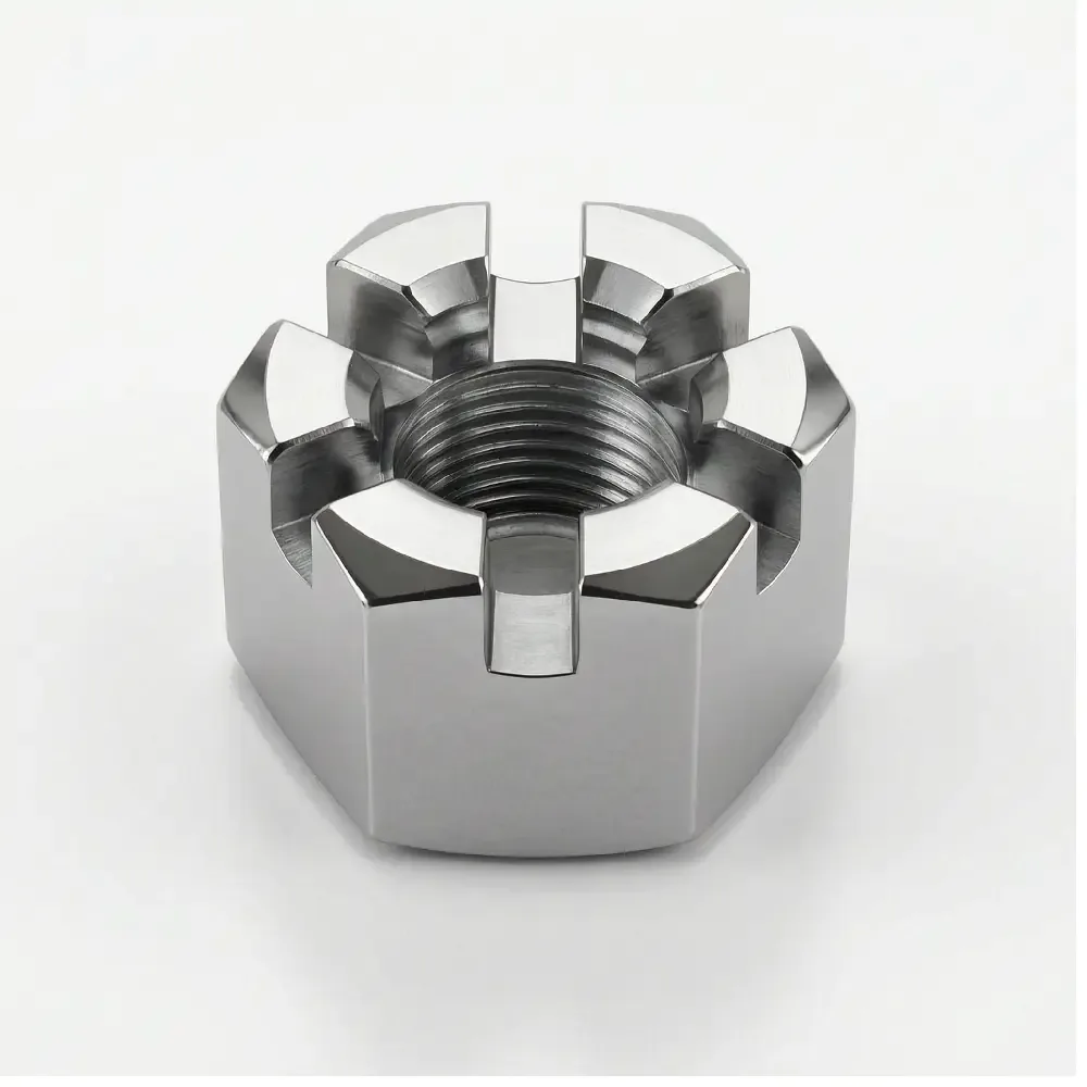 Hexagon Castle Nut Thick Thread