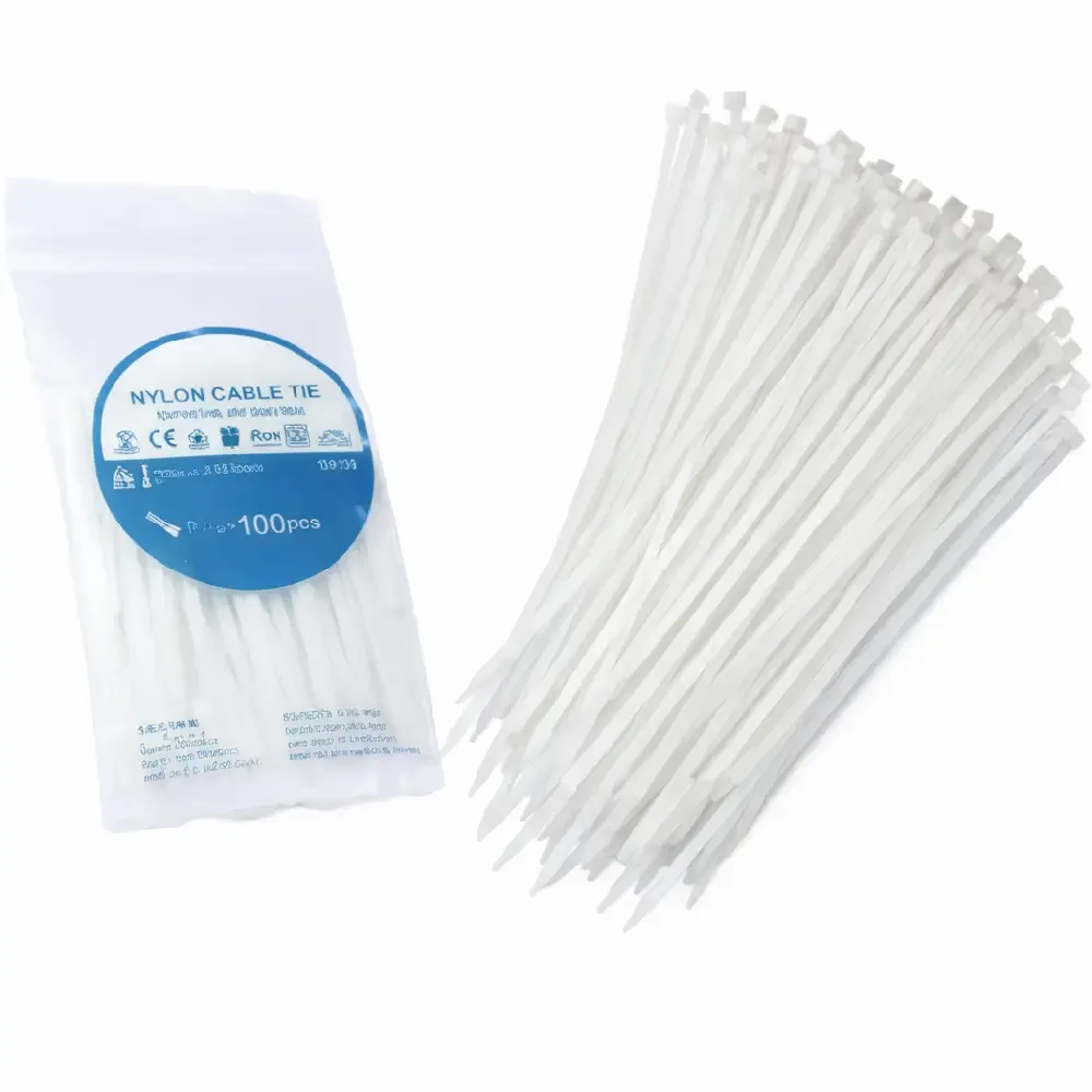 Nylon Cable Zip Ties Clamp (100 Pcs)