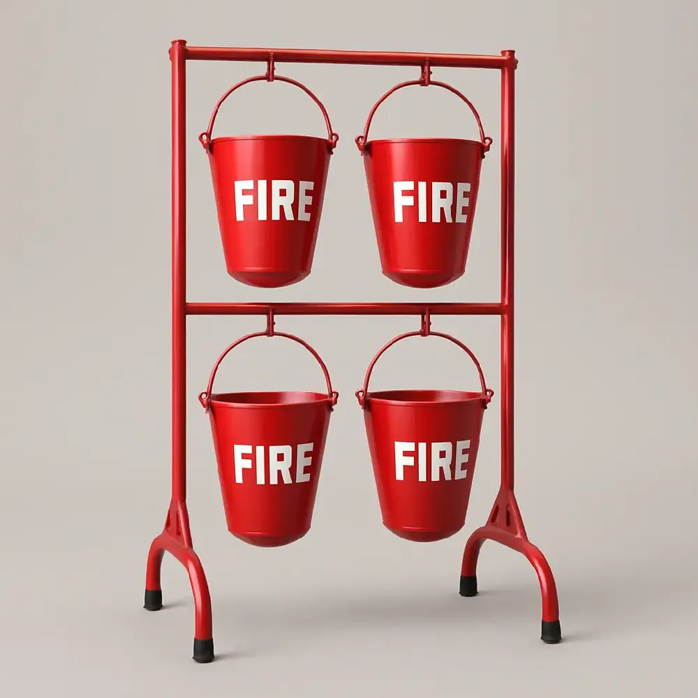 Fire Bucket With Stand