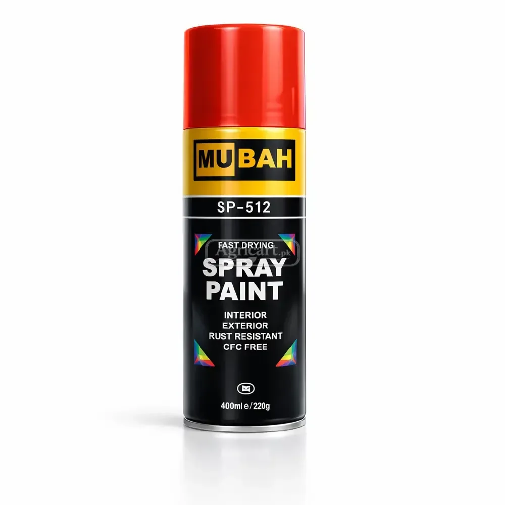 Mubah Spray Paint Orange
