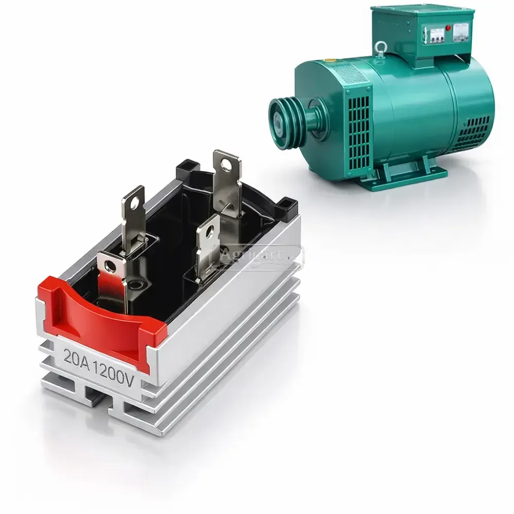 Dynamo Motor Single Phase Bridge 20 Ampere 1200 Volt