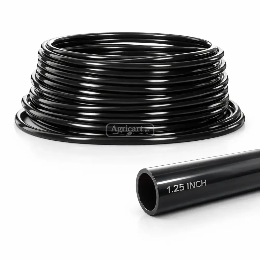 Hard Pipe Black 1.25 Inch