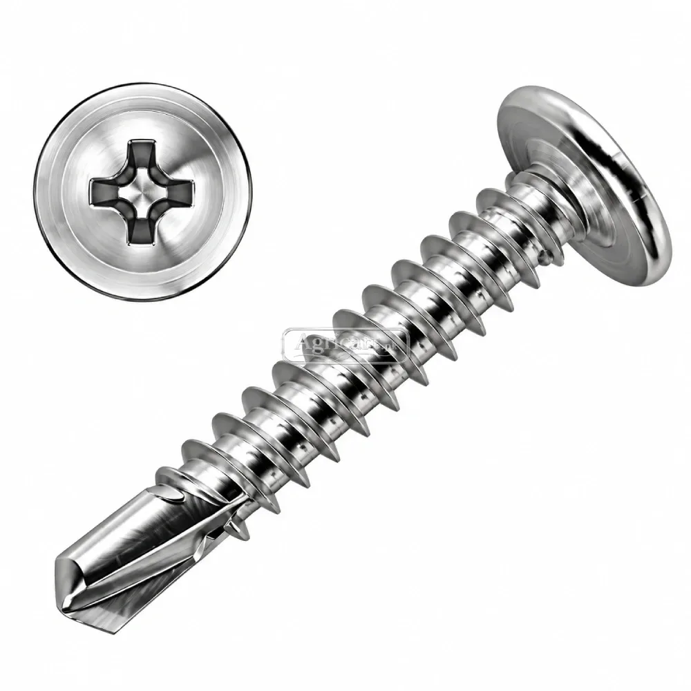 Truss Head Phillips Drive Self Screw 14 No 6 Inch