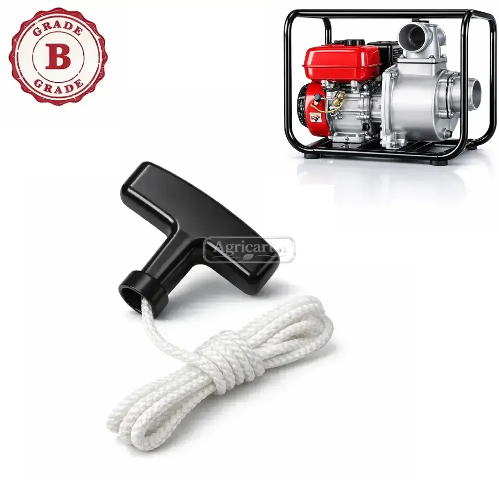 Petrol Engine Water Pump 3 Inch Starter Rope B Grade