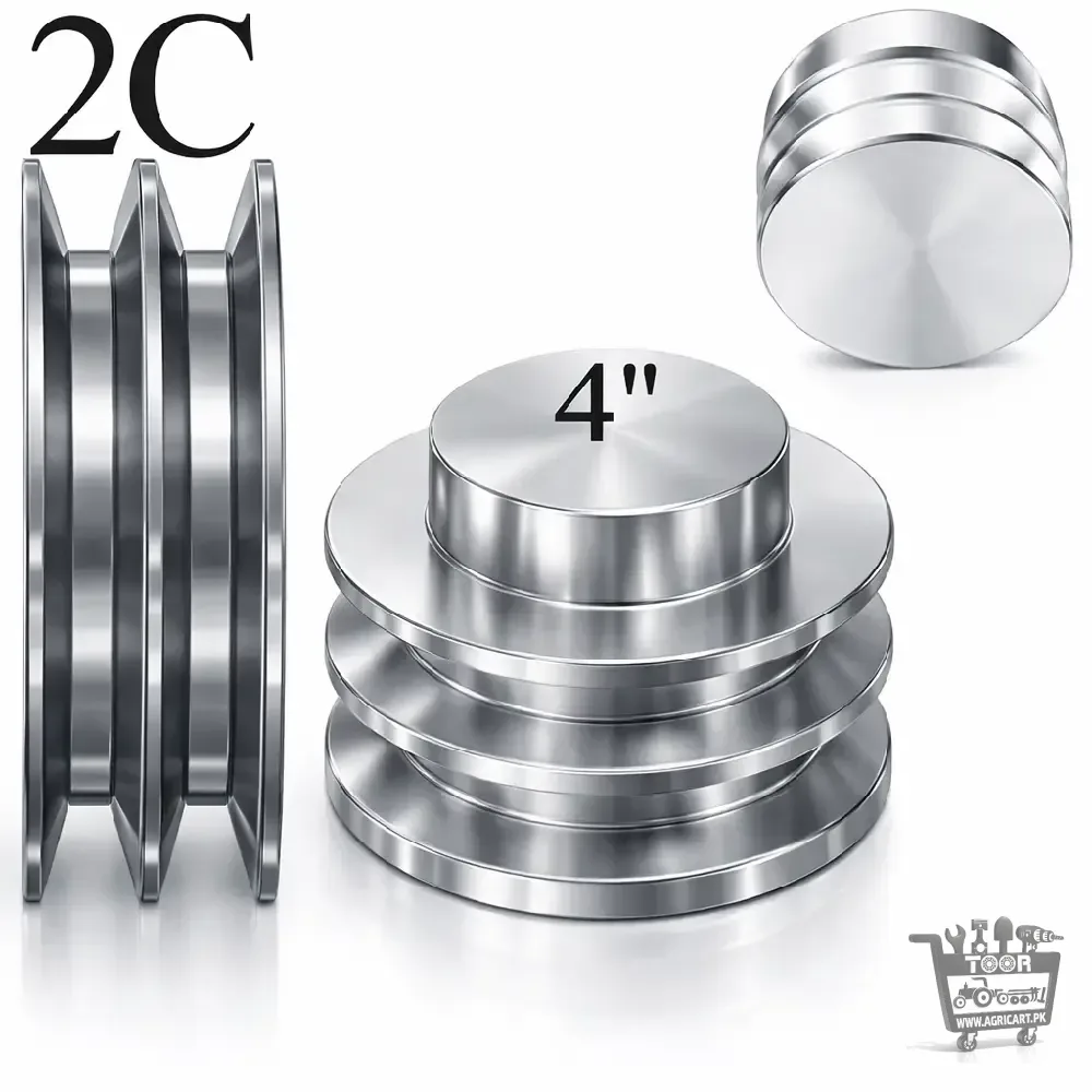 4 Inch C Belt 2B Pulley