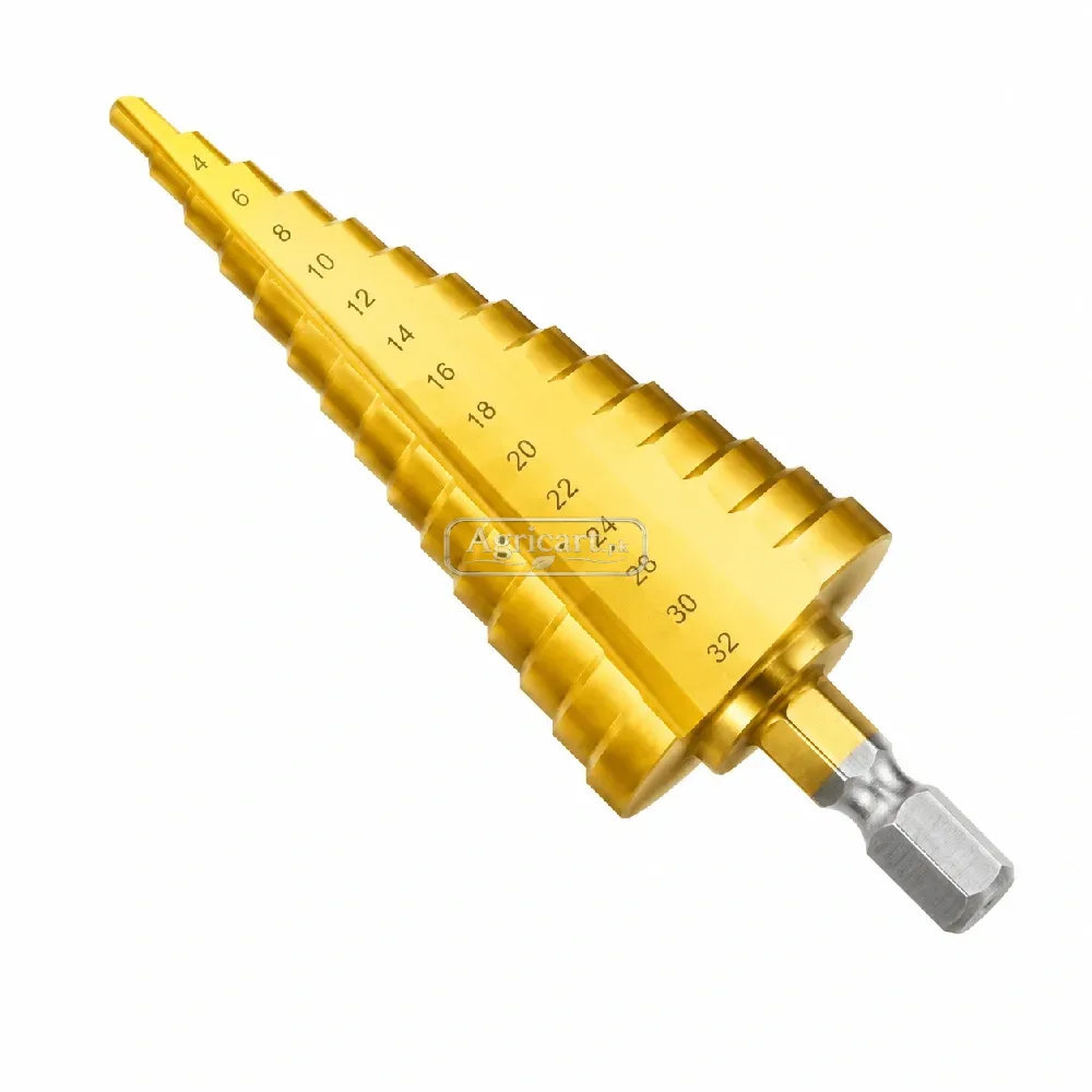 Step Drill Bit 4Mm To 32Mm