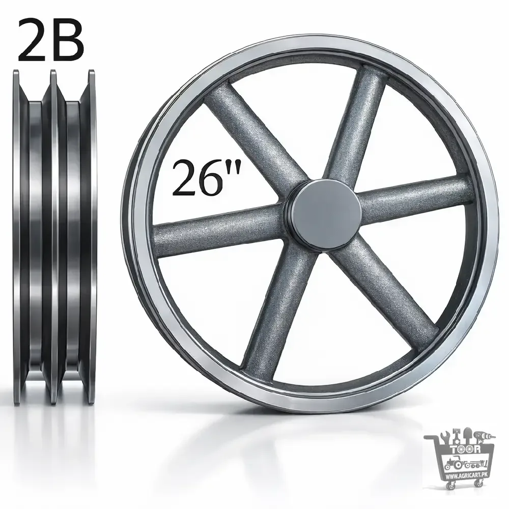 26 Inch B Belt 2B Pulley