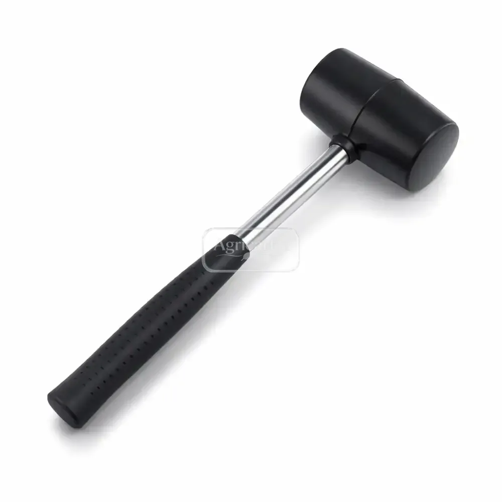 Rubber Hammer Iron Handle 500G