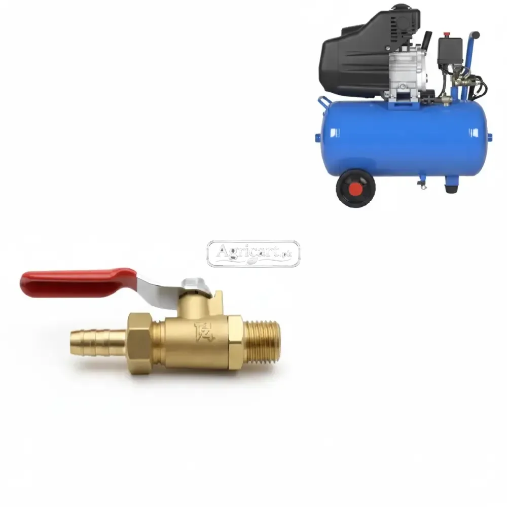 Air Compressor Ball Valve 0.375 Inch B Grade