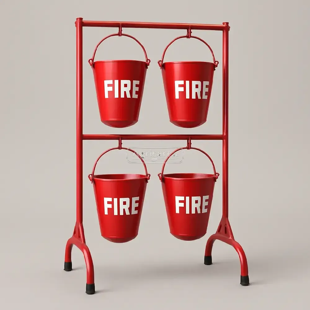 Fire Bucket With Stand