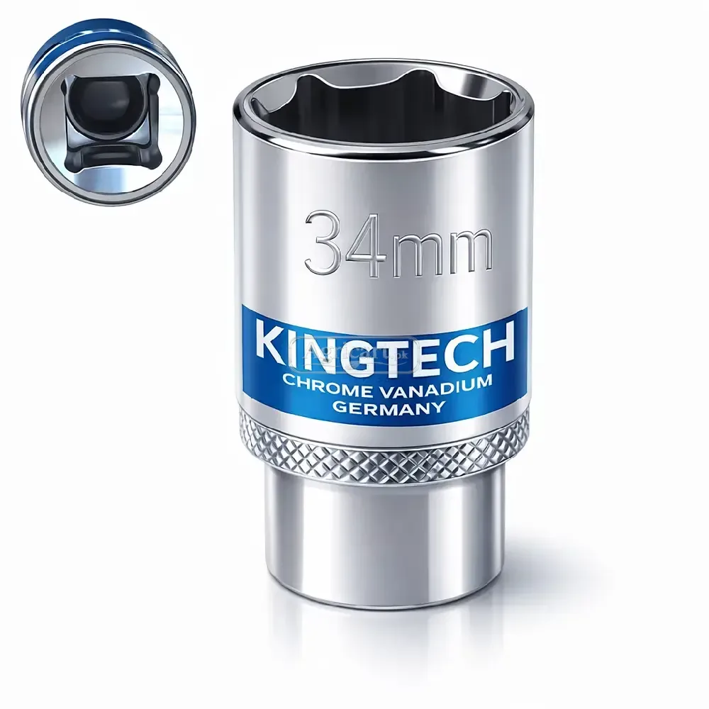 Long Hex Socket 34Mm 1/2 L Rod