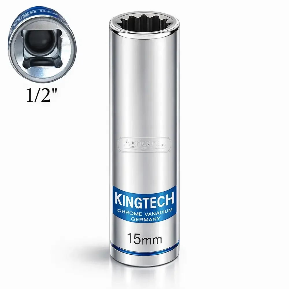 12 Point Hex Socket 15Mm 1/2 L Rod