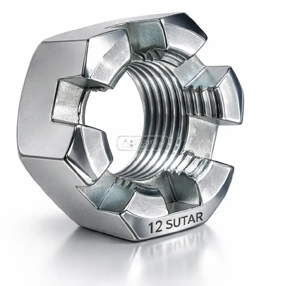 Hexagonal Castle Nut Thick Thread 12 Sutar