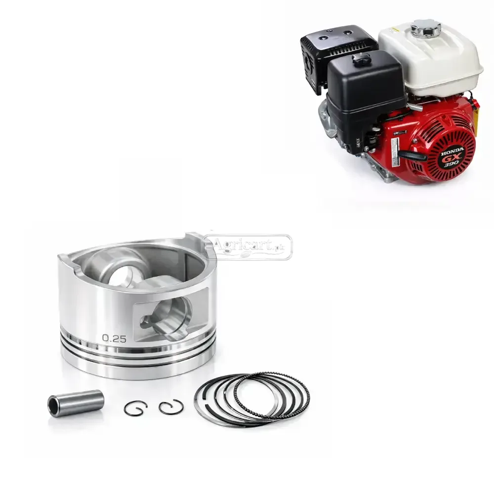 Gx 390 Petrol Engine Piston Ring Set 0.25 Size.