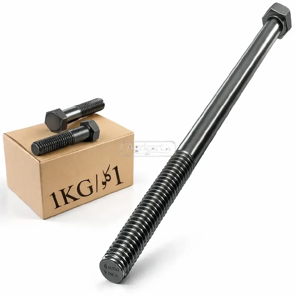 6 Sutar Half Thread 9 Inch Bolt
