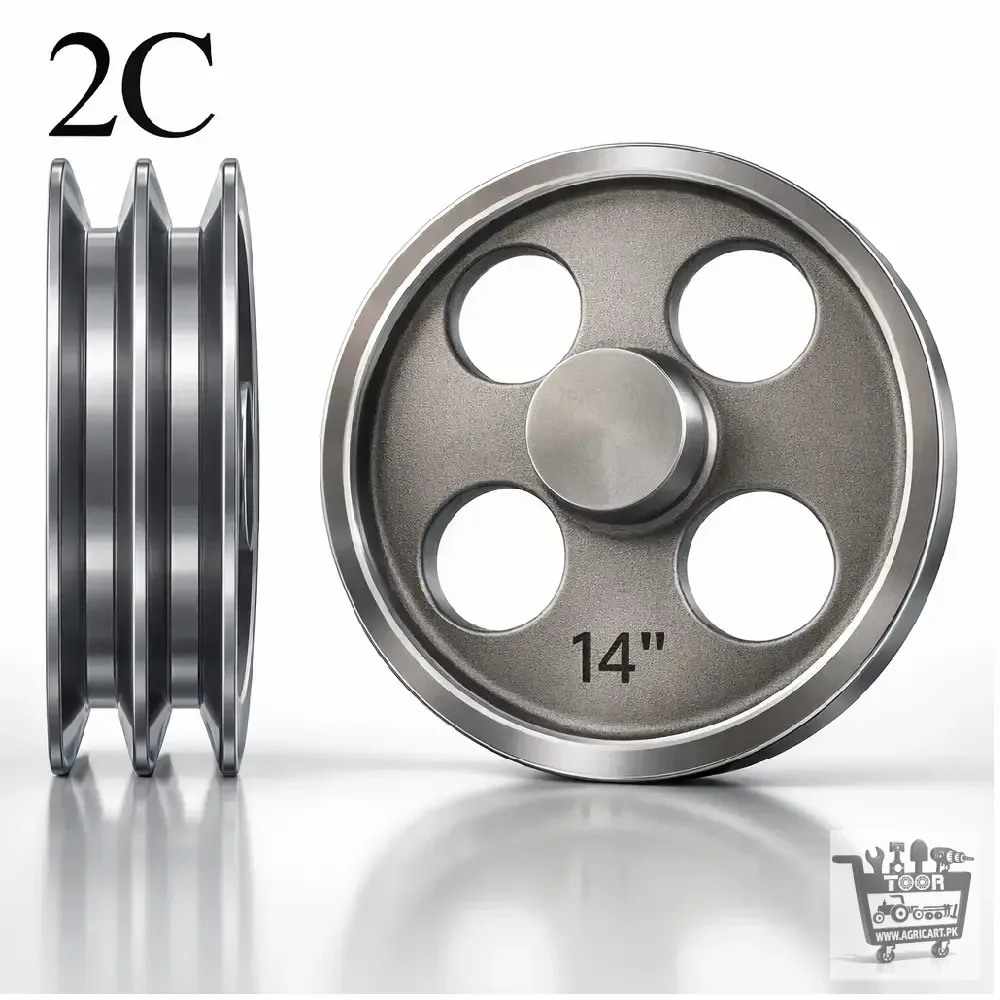 14 Inch C Belt 2B Pulley