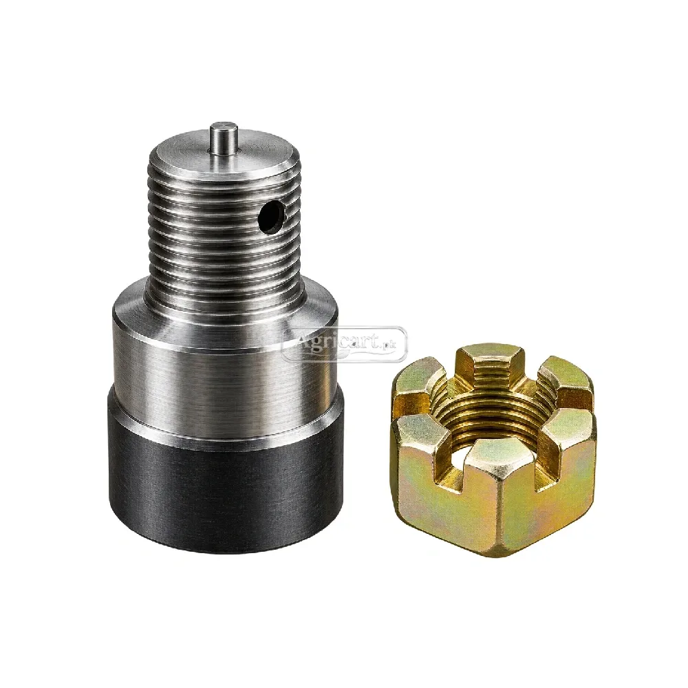 Threaded Adapter Stud With Slotted Castle Nut