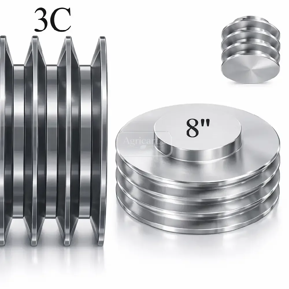 8 Inch C Belt 3B Pulley