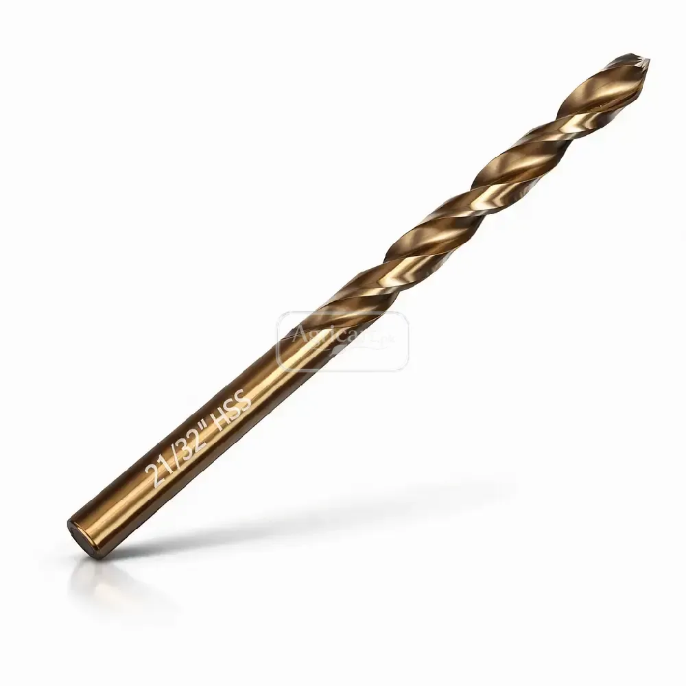 Hss Gold Metal Drill Bit 21/32  (5.25 Sutar)