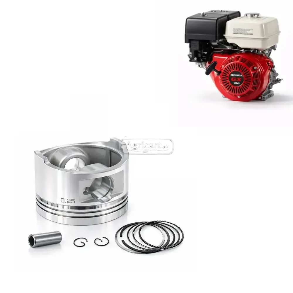 Gx 188 Petrol Engine Piston Ring Set 0.25 Size.
