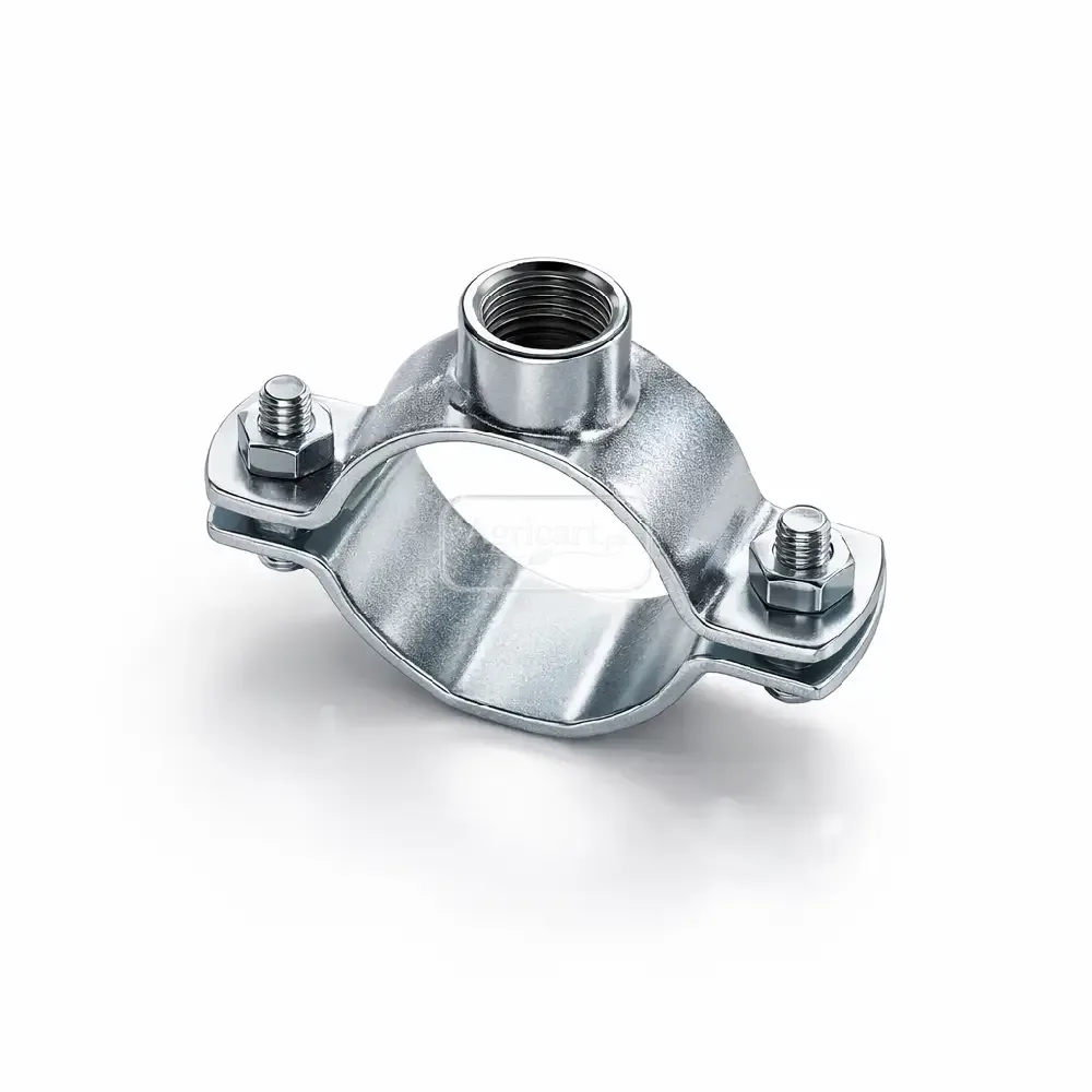 Fixed Pipe Clamp 3 Inch 0.75 Inch Point