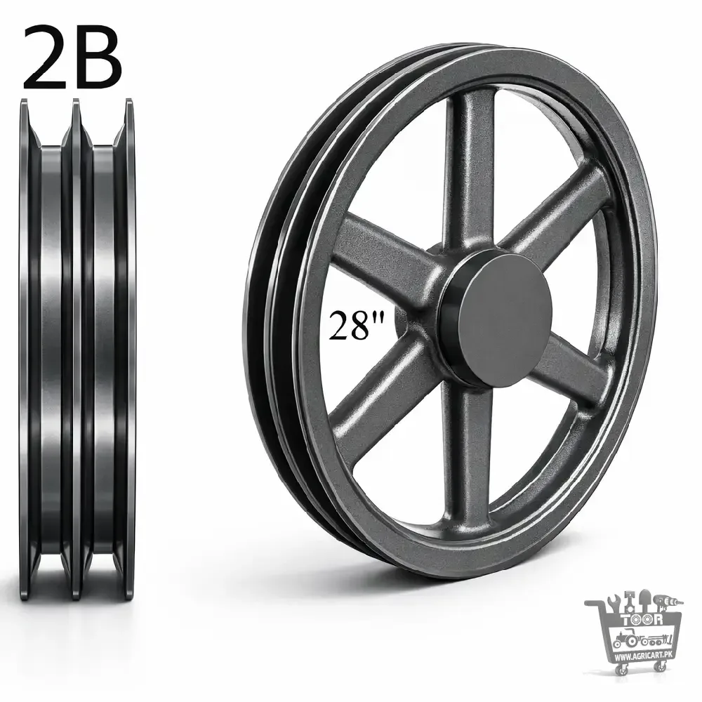 28 Inch B Belt 2B Pulley