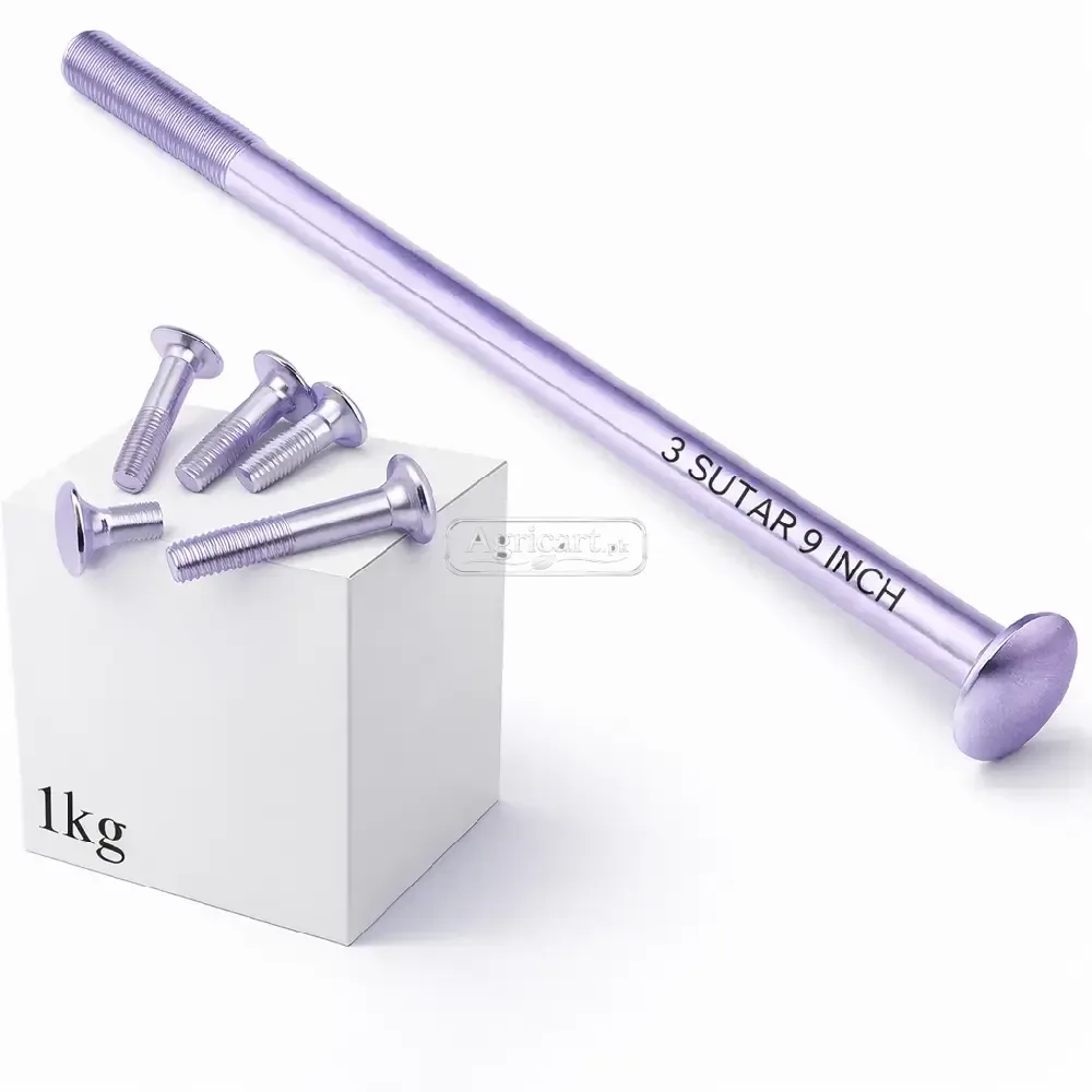 3 Sutar 9 Inch Carriage Bolt