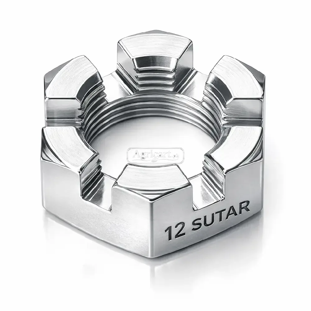 Hexagonal Castle Nut Thin Thread 12 Sutar