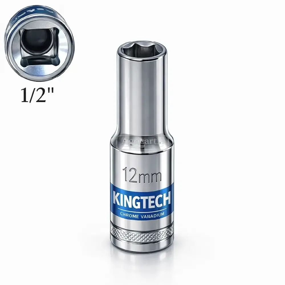 Long Hex Socket 12Mm 1/2 L Rod