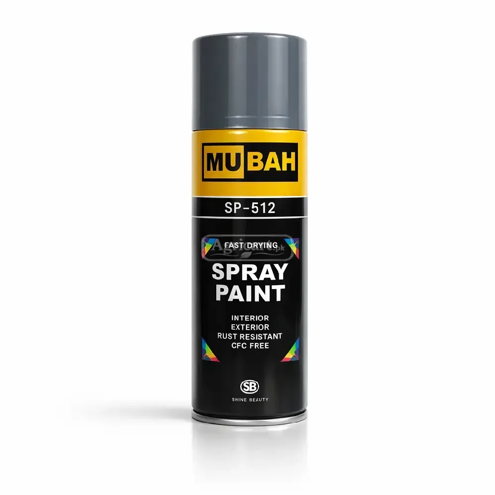 Mubah Spray Paint Medium Gray