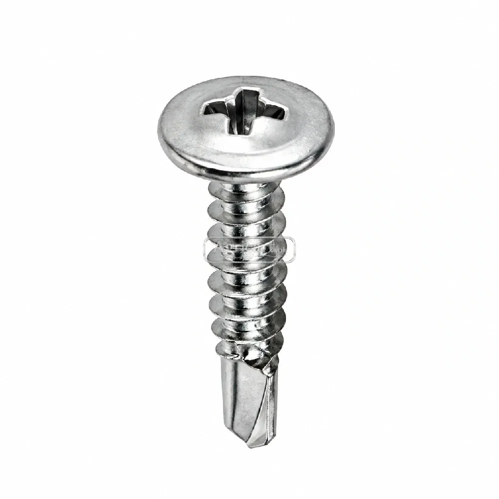 Truss Head Phillips Drive Self Screw 8 No 0.75 Inch
