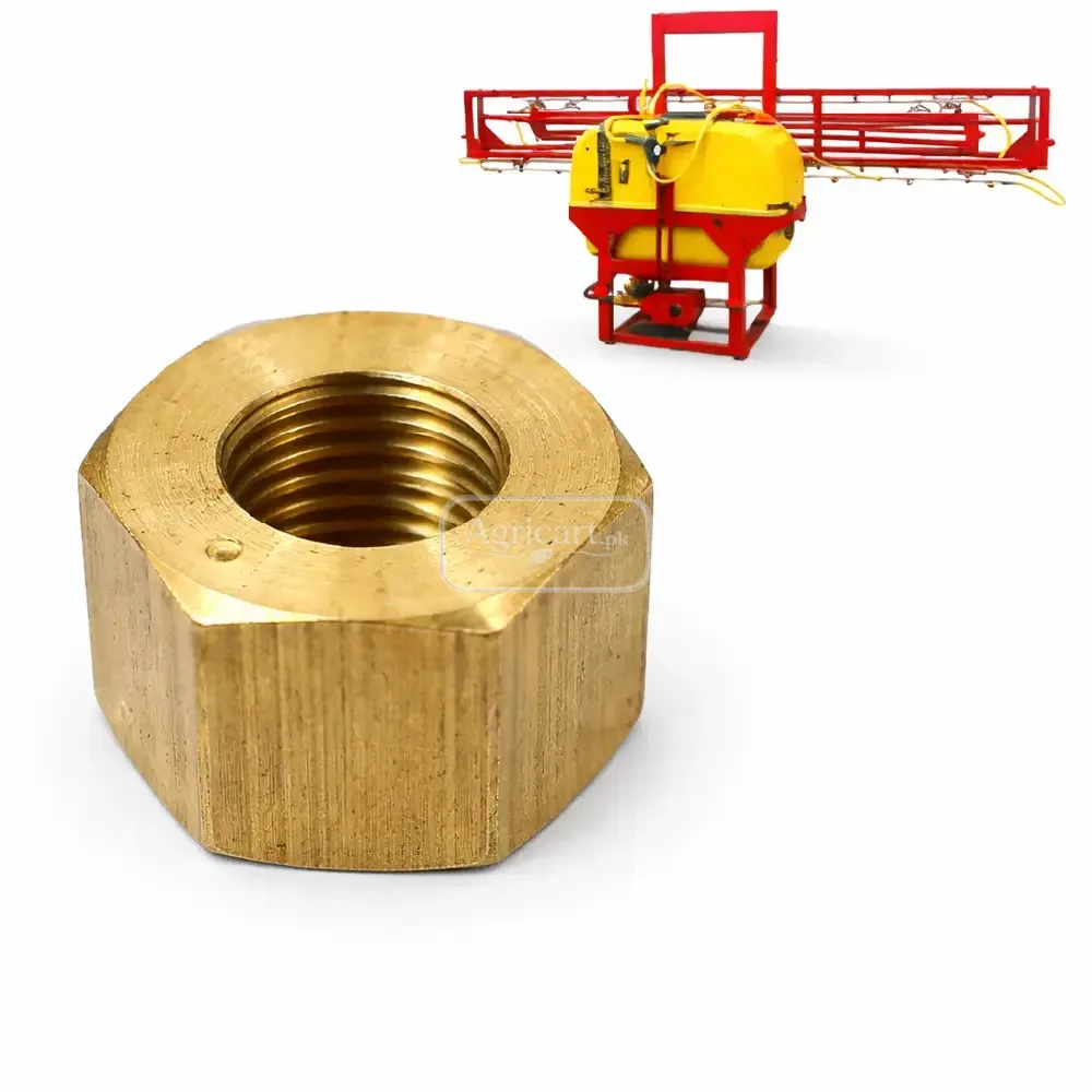 Boom Sprayer Nozzle Cap Nut Brass