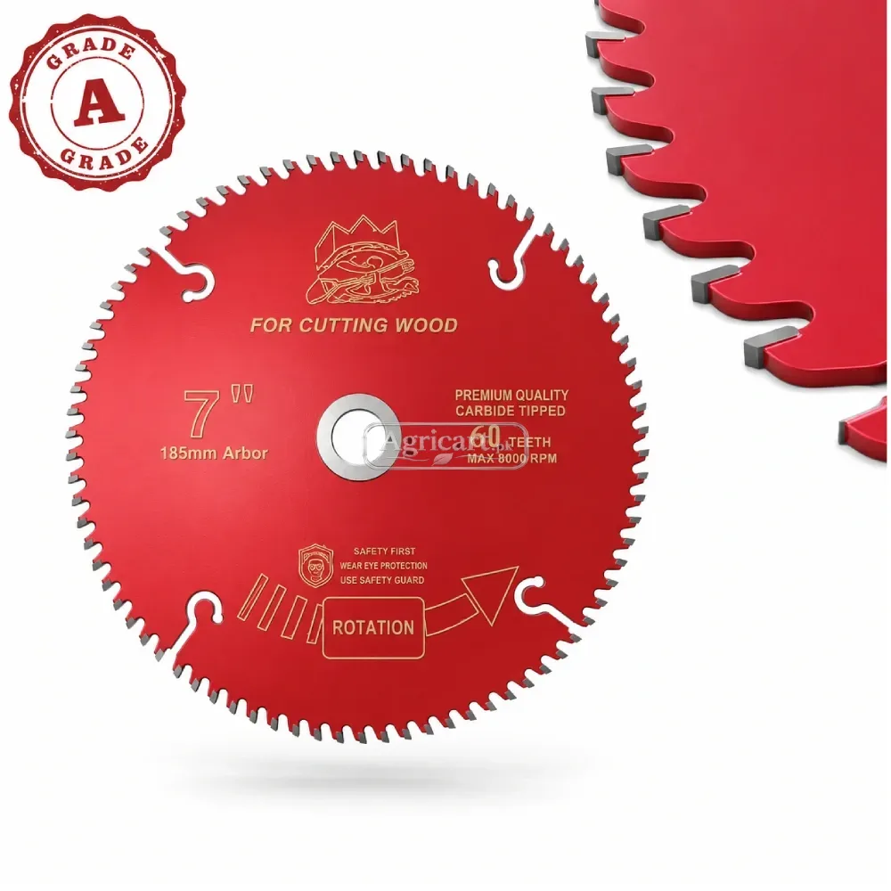 Carbide Tipped Circular Saw Blade 7 Inch 60 Tooth A Grade