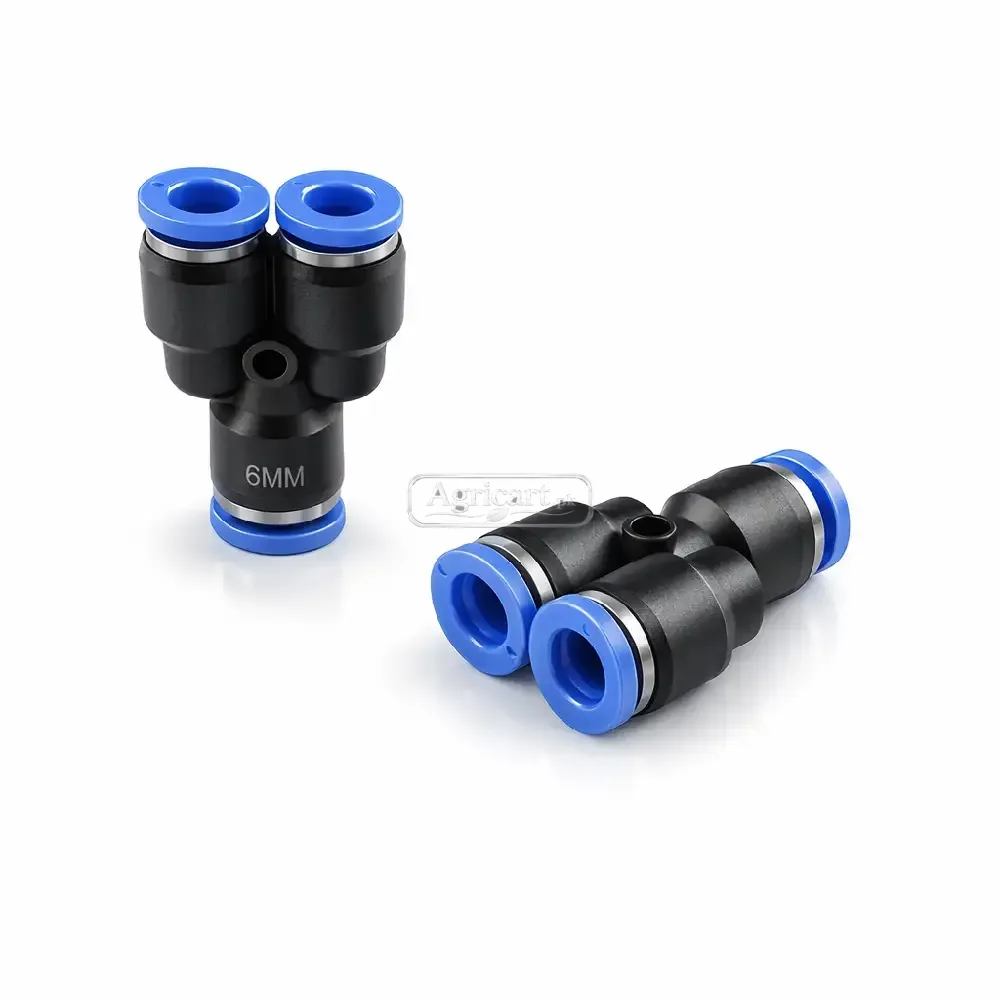 Pneumatic Pipe Connector Yt 6Mm